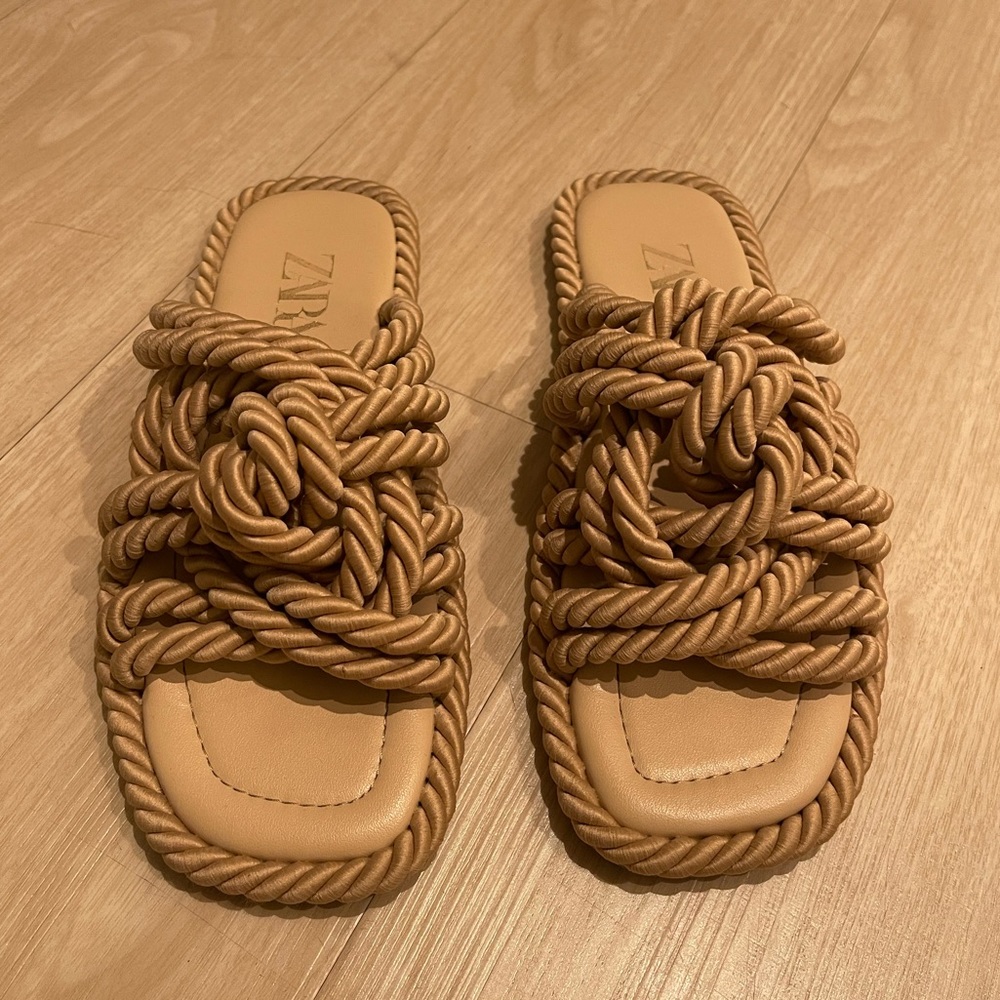Zara Rope Sandals Women
